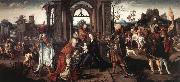 unknow artist Adoration of the Magi USA oil painting reproduction